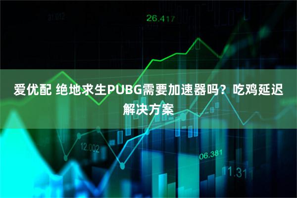 爱优配 绝地求生PUBG需要加速器吗？吃鸡延迟解决方案
